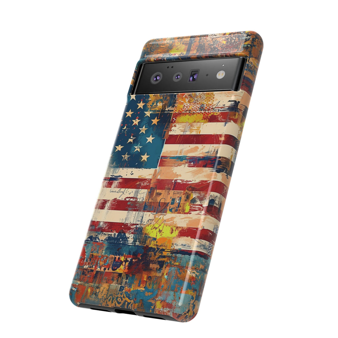 Impact Resistant, American Flag, Cute Phone Cases for Samsung S24, S23, S22, S21, IPhone 15 pro Iphone 14 pro Iphone 13 IPhone 12 Iphone 11 - Studio40ParkLane