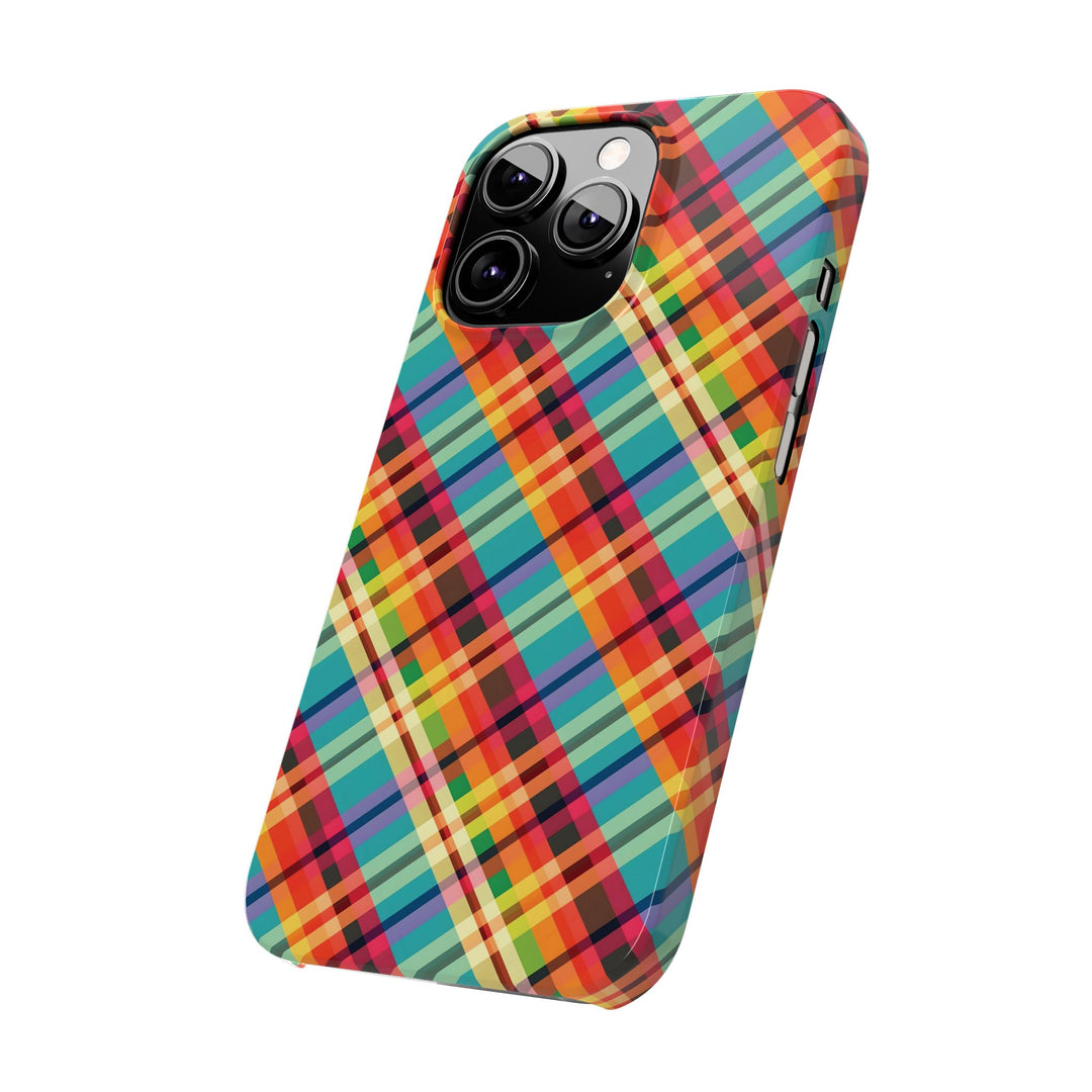 Slim Checkered Plaid Gift for Her Cute Phone Cases for Iphone 16 Pro Max | iPhone 15 Case | iPhone 15 Pro Max Case, Iphone 14, 13, 12, 11, 10, 8, 7 - Studio40ParkLane