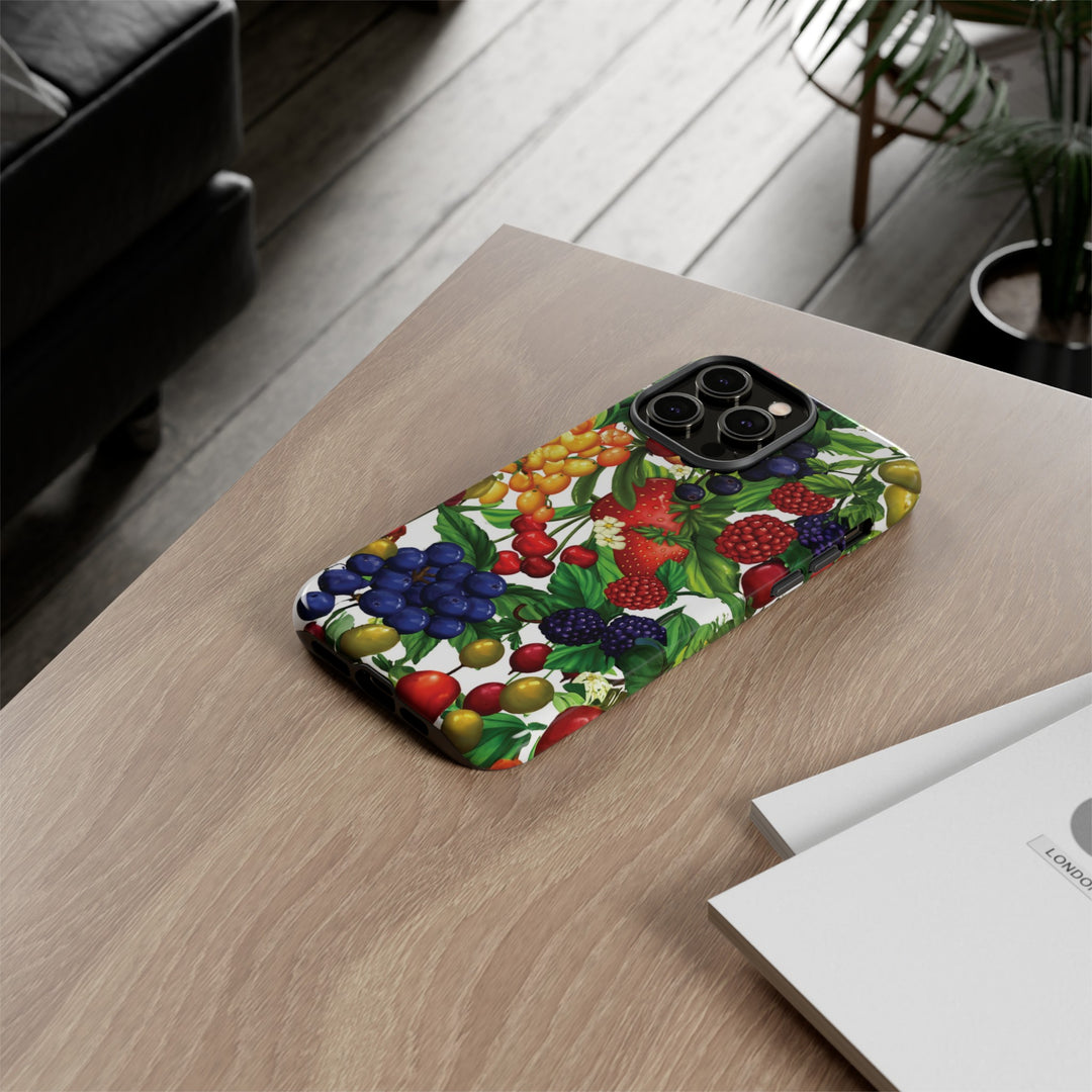 Cute Samsung Case | Cool Iphone Case | Summer Mixed Fruit, Samsung S24, S23, S22, S21, IPhone 15 Case | Iphone 14 Case, Iphone 13 Case - Studio40ParkLane