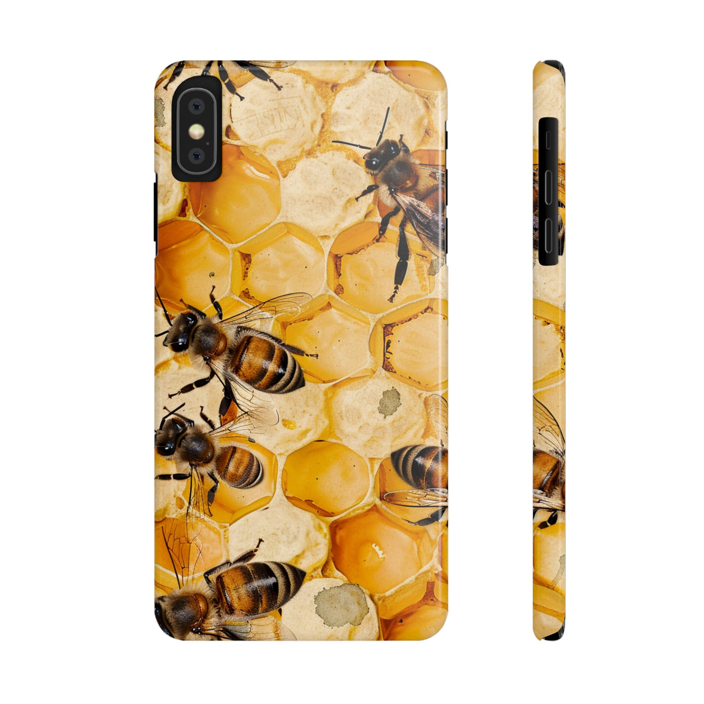 Summer Honey Bees Slim Cute Phone Cases for Iphone | iPhone 15 Case | iPhone 15 Pro Max Case, Iphone 14, Iphone 14 Pro Max, Iphone 13, 12