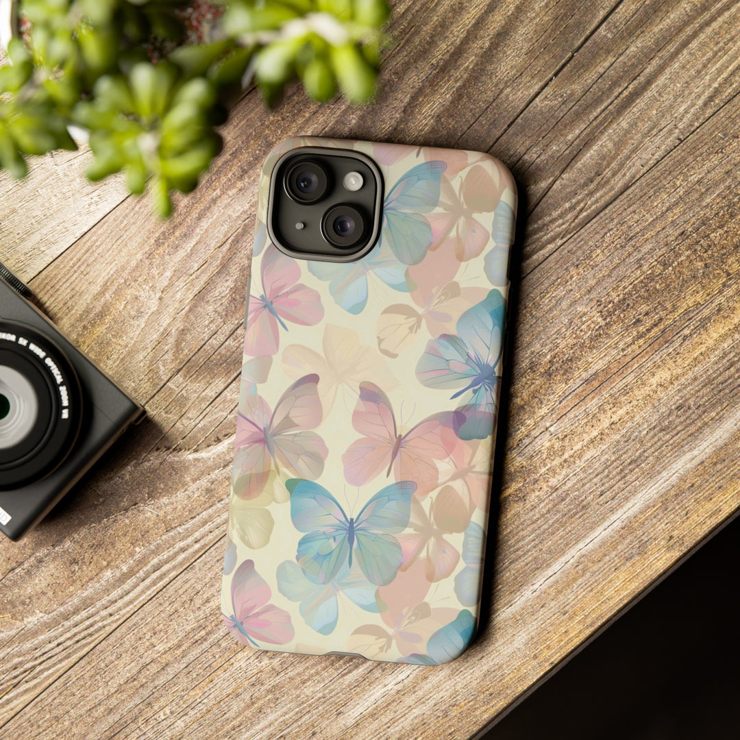 Cute Samsung Case | Cool Iphone Case | Summer Pastel Butterflies, Samsung S24, S23, S22, S21, IPhone 15 Case | Iphone 14 Case, Iphone 13 Case - Studio40ParkLane