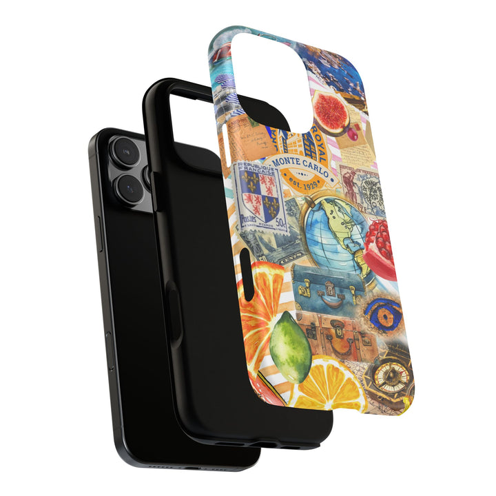 Cute European Summer Collage Phone Case, for IPhone 16 Case | Iphone 15, Iphone 14, IPhone 13 Case, 11 8 7, Samsung Galaxy S24, S23, S22, S21 Extra Protective - Studio40ParkLane