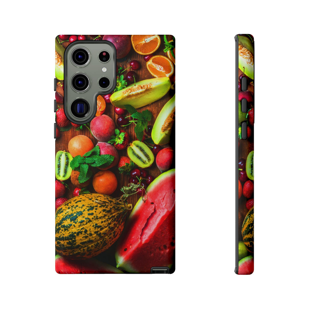 Fall Fruit Collage Cute Phone Case for, Samsung Galaxy S24, S23, S22, S21, IPhone 16 Case | Iphone 15, Iphone 14, IPhone 13 Case Mom Dad Gift - Studio40ParkLane