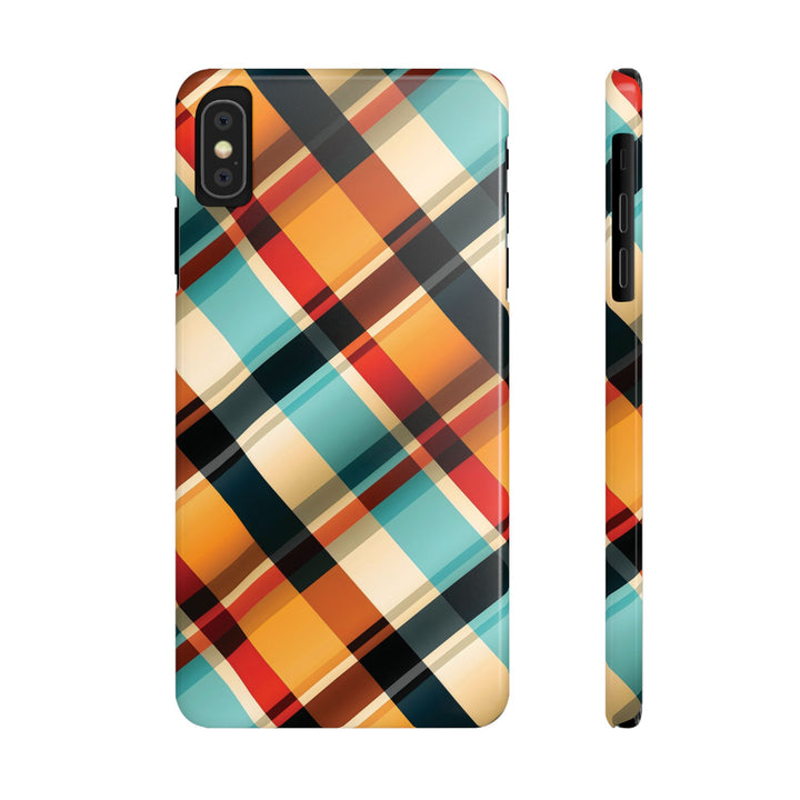 Slim Checkered Plaid Gift for Her Cute Phone Cases for Iphone 16 Pro Max | iPhone 15 Case | iPhone 15 Pro Max Case, Iphone 14, 13, 12, 11, 10, 8, 7 - Studio40ParkLane