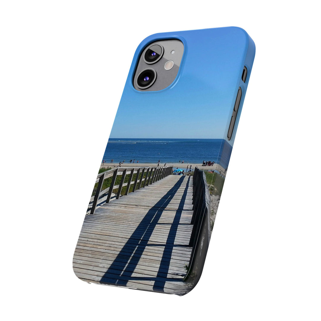 Slim Cute Phone Cases for Iphone - | iPhone 15 Case | iPhone 15 Pro Max Case, Iphone 14 Case, Iphone 14 Pro Max, Iphone 13, Summer Beach Walk - Studio40ParkLane
