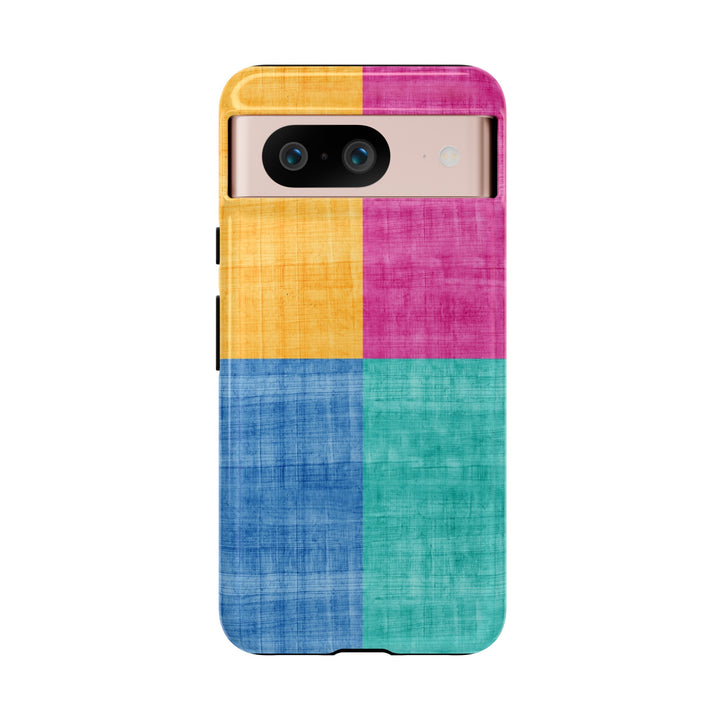 Impact Resistant, Colored Shapes, Cute Phone Cases for Samsung S24, S23, S22, S21, IPhone 15 pro Iphone 14 pro Iphone 13 IPhone 12 Iphone 11 - Studio40ParkLane