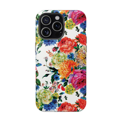Spring Flowers Magsafe Cute Phone Case for Iphone Gift for Her, iPhone 16 Case iPhone 15 Pro Max Case, Iphone 14, Iphone 14 Pro Max, 13, 12 - Studio40ParkLane