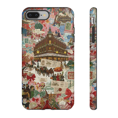 Aesthetic Tough London Coquette Collage Premium Phone Case - For iPhone 17 Pro Max iPhone 16 Pro iPhone 15 Iphone 14 Plus 13 Pro 12 11 10 XR - Studio40ParkLane