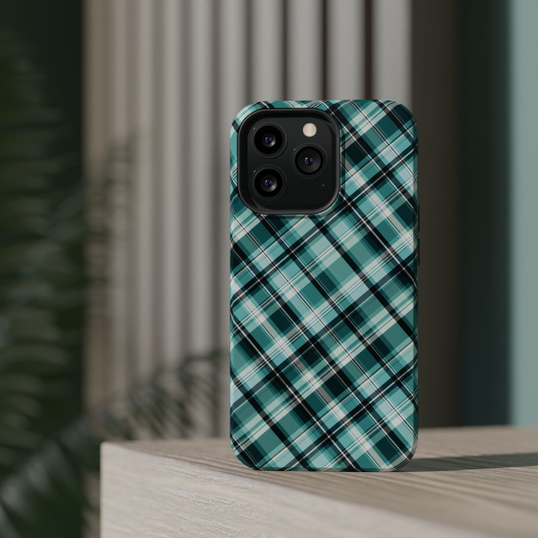 Checkered Plaid Magsafe Gift for Her Cute Phone Case for Iphone, | iPhone 16 | iPhone 15 Pro Max, Iphone 14 Pro Max, 13 12 11 10 9 8 7 - Studio40ParkLane