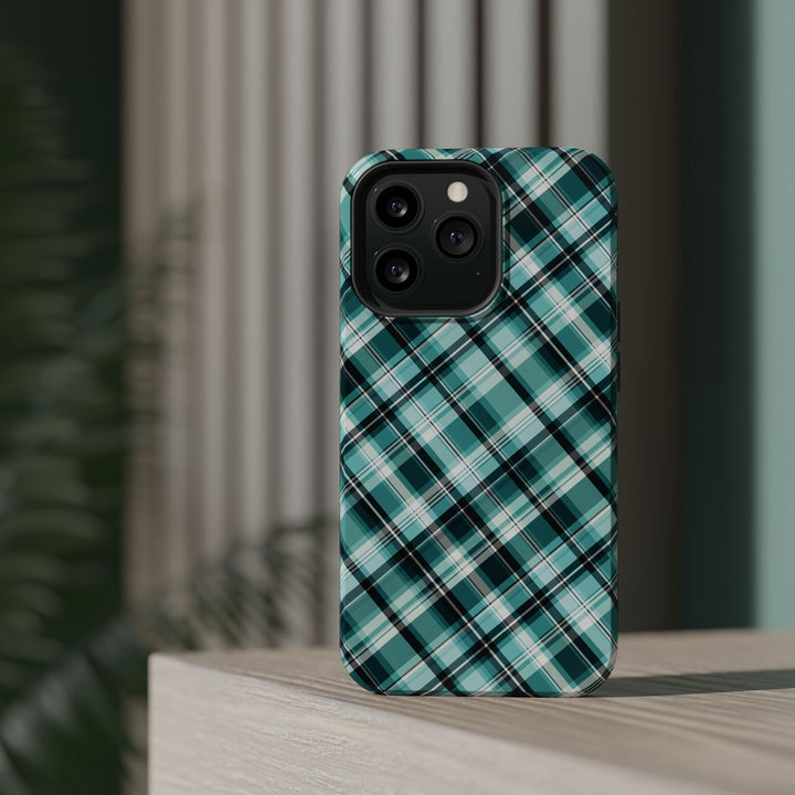 Checkered Plaid Magsafe Gift for Her Cute Phone Case for Iphone, | iPhone 16 | iPhone 15 Pro Max, Iphone 14 Pro Max, 13 12 11 10 9 8 7 - Studio40ParkLane