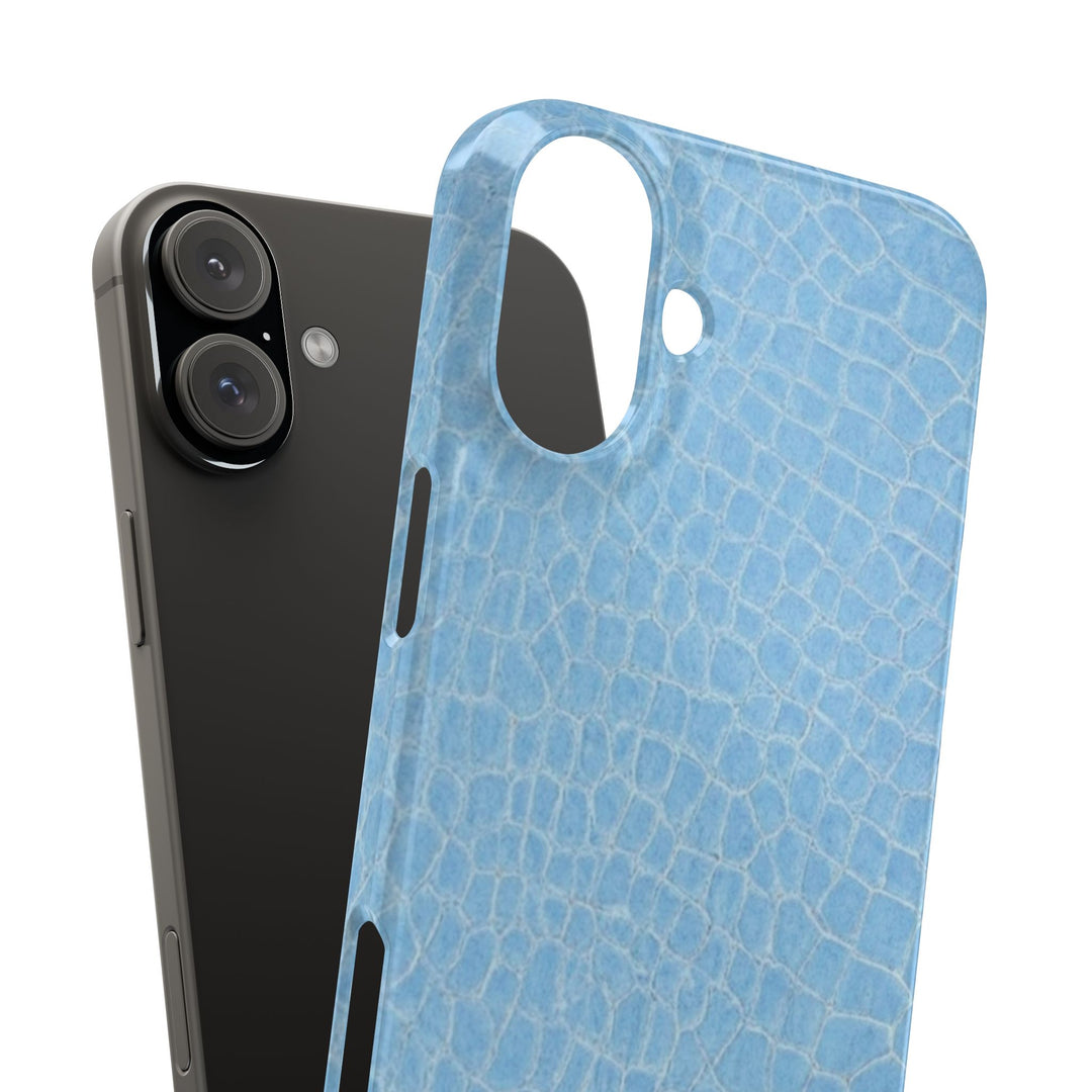 Slim Non Leather Blue Color Pattern Gift for Her Cute Phone Cases for Iphone 16 Pro Max | iPhone 15 Case | iPhone 15 Pro Max Case, Iphone 14, 13, 12, 11, 10, 8, 7 - Studio40ParkLane
