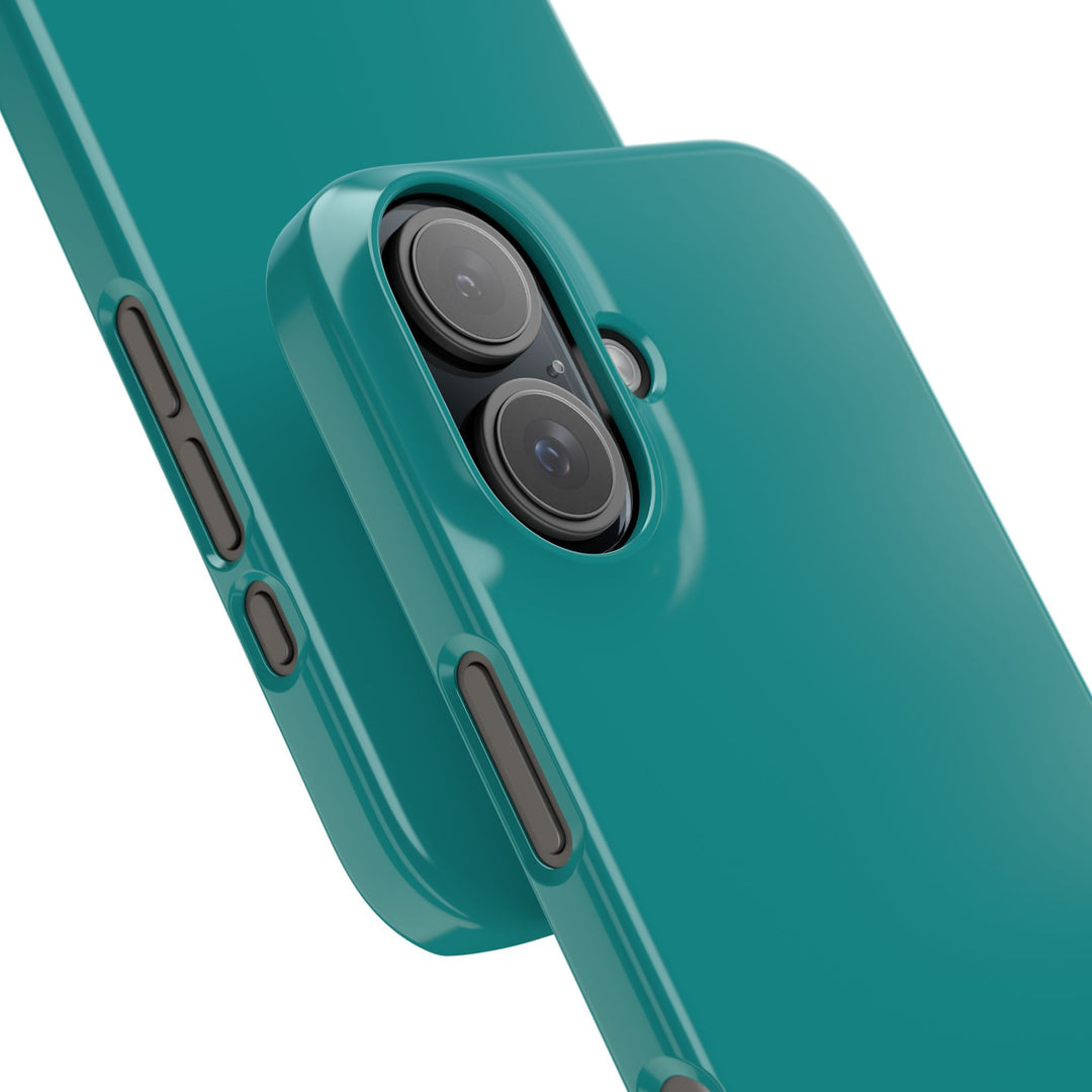 Slim Turquoise Blue Gift for Her Aesthetic Cute Phone Case for Iphone 16 - | iPhone 15 Pro Max Case | iPhone 14 Case 13 12 11 10 9 8 7 - Studio40ParkLane