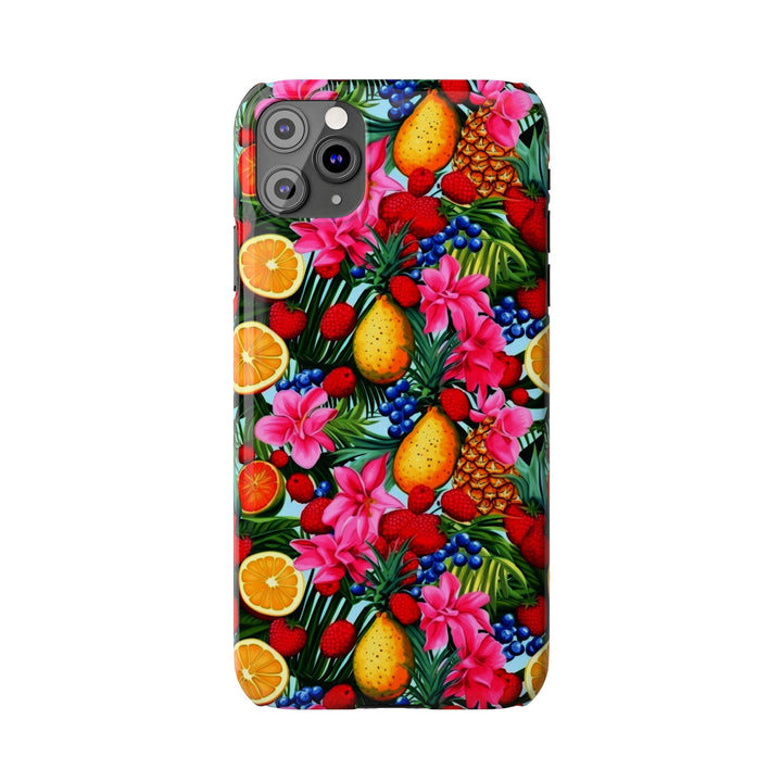 Slim Cute Phone Cases for Iphone - | iPhone 15 Case | iPhone 15 Pro Max Case, Iphone 14 Case, Iphone 14 Pro Max, Iphone 13, Summer Mixed Fruit - Studio40ParkLane