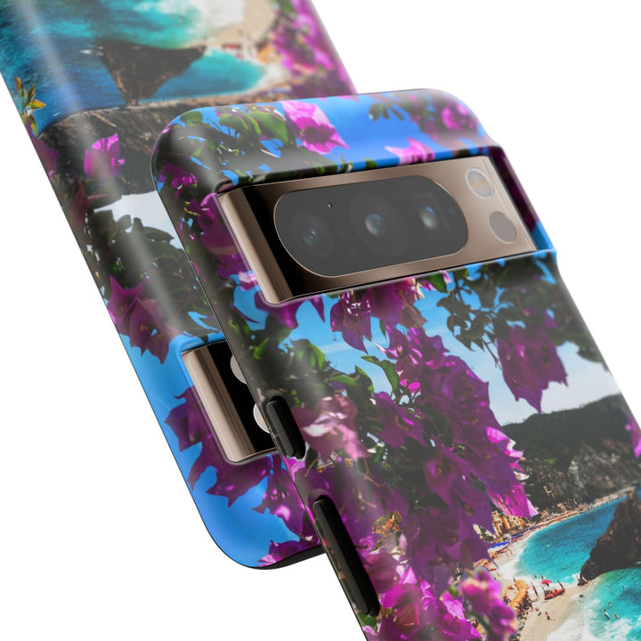 Impact Resistant, Bougainvillea Seaview, Cute Phone Cases for Samsung S24, S23, S22, S21, IPhone 15 pro Iphone 14 pro Iphone 13 IPhone 12 Iphone 11 - Studio40ParkLane