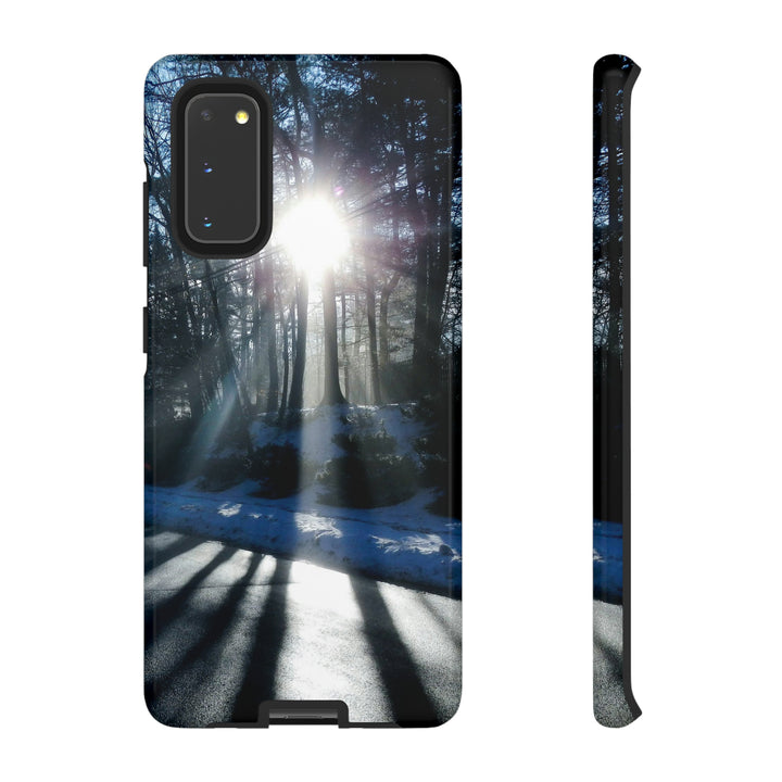 Cute Samsung Phone Case | Aesthetic Samsung Phone Case | Galaxy S23, S22, S21, S20 | Winter Sunshine, Protective Phone Case - Studio40ParkLane