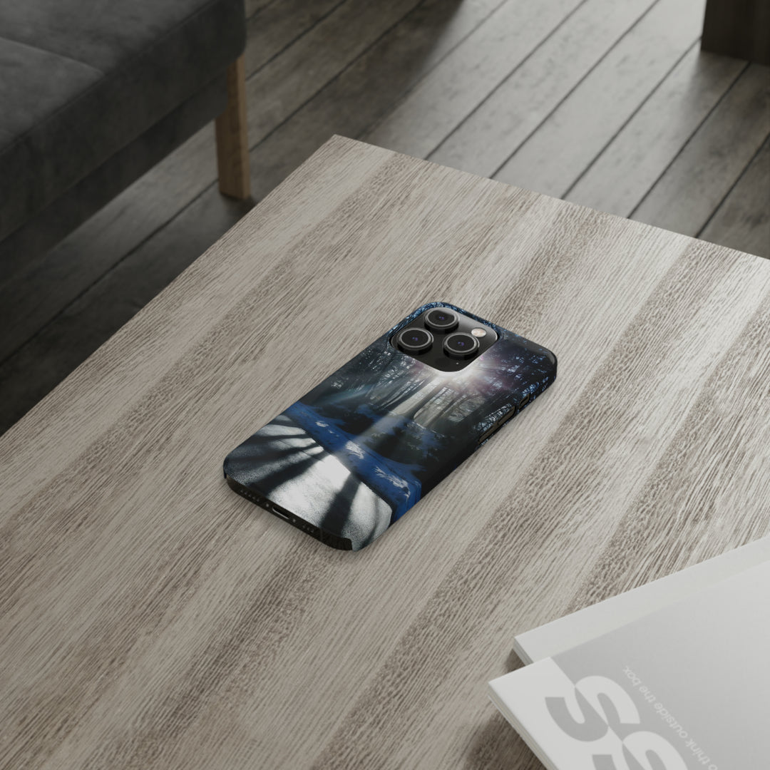 Slim Cute Phone Cases for Iphones - | iPhone 15 Case | iPhone 15 Pro Max Case, Iphone 14 Case, Iphone 14 Pro Max, Iphone 13, Winter Morning Sun - Studio40ParkLane