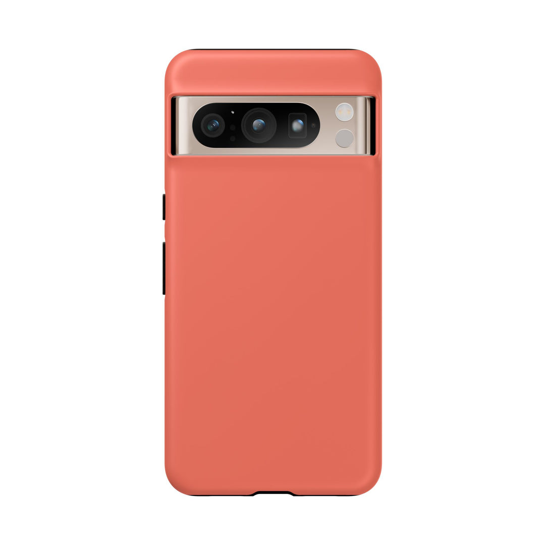 Premium Tough Coral Pink Orange Gift for Her Cute Phone Cases for Samsung S25 S24, S23, S22, S21, Iphone, 16, 15, 14, 13 Pro Max Ultra - Studio40ParkLane