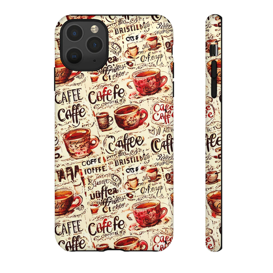 Impact Resistant, Paris Bistro Cafe, Cute Phone Cases for Samsung S24, S23, S22, S21, IPhone 15 pro Iphone 14 pro Iphone 13 IPhone 12 Iphone 11 - Studio40ParkLane