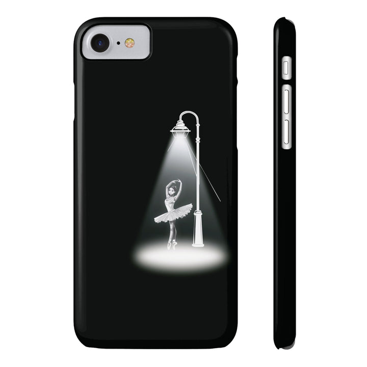 Slim Ballet Dancer Spotlight Gift for Her Cute Phone Cases for Iphone 16 Pro Max | iPhone 15 Case | iPhone 15 Pro Max Case, Iphone 14, 13, 12, 11, 10, 8, 7 - Studio40ParkLane