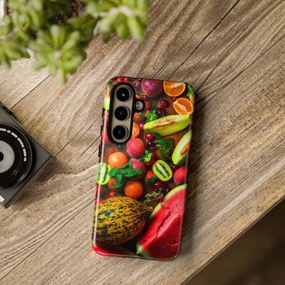 Fall Fruit Collage Cute Phone Case for, Samsung Galaxy S24, S23, S22, S21, IPhone 16 Case | Iphone 15, Iphone 14, IPhone 13 Case Mom Dad Gift