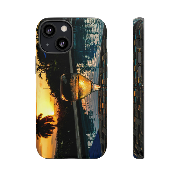 Cute IPhone Case | iPhone 15 Case | iPhone 15 Pro Max Case, Iphone 14 Case, Iphone 14 Pro Max Case IPhone Case for Art Lovers - Jamaica Sunset - Studio40ParkLane
