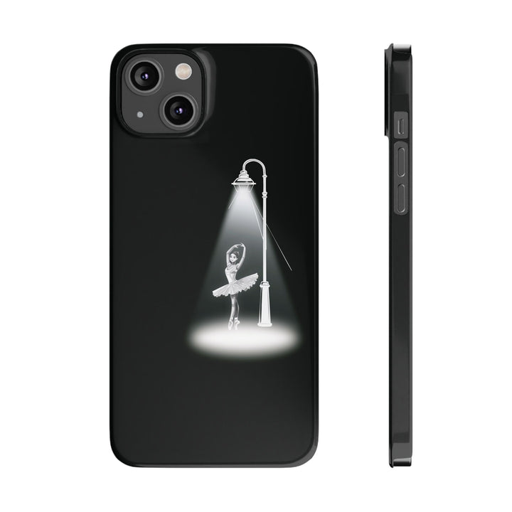 Slim Ballet Dancer Spotlight Gift for Her Cute Phone Cases for Iphone 16 Pro Max | iPhone 15 Case | iPhone 15 Pro Max Case, Iphone 14, 13, 12, 11, 10, 8, 7 - Studio40ParkLane