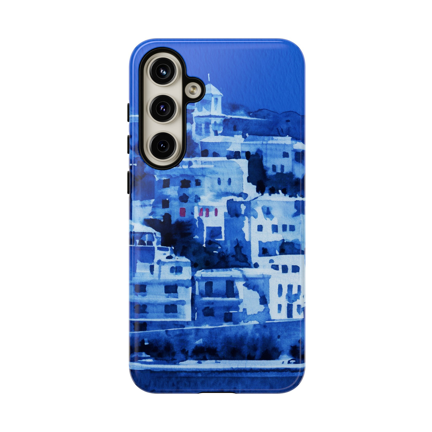 Impact Resistant, Greece House, Cute Phone Cases for Samsung S24, S23, S22, S21, IPhone 15 pro Iphone 14 pro Iphone 13 IPhone 12 Iphone 11