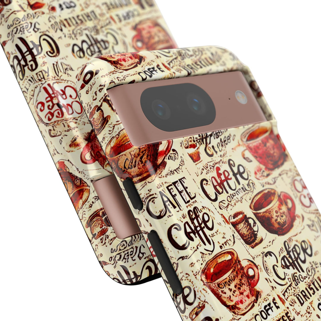 Impact Resistant, Paris Bistro Cafe, Cute Phone Cases for Samsung S24, S23, S22, S21, IPhone 15 pro Iphone 14 pro Iphone 13 IPhone 12 Iphone 11 - Studio40ParkLane