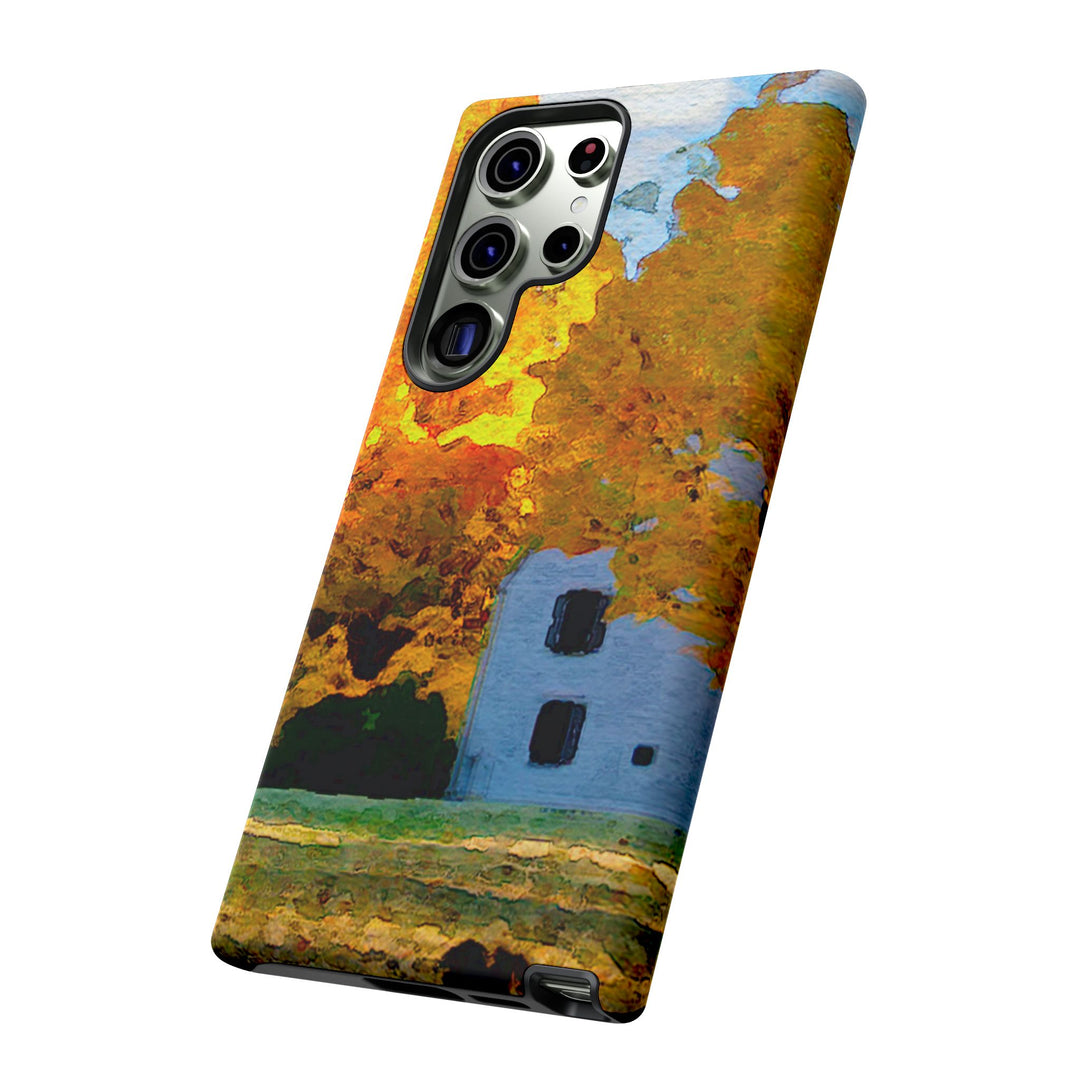 Impact Resistant, Fall Leaves Watercolor, Cute Phone Cases for Samsung S24, S23, S22, S21, IPhone 15 pro Iphone 14 pro Iphone 13 IPhone 12 Iphone 11 - Studio40ParkLane