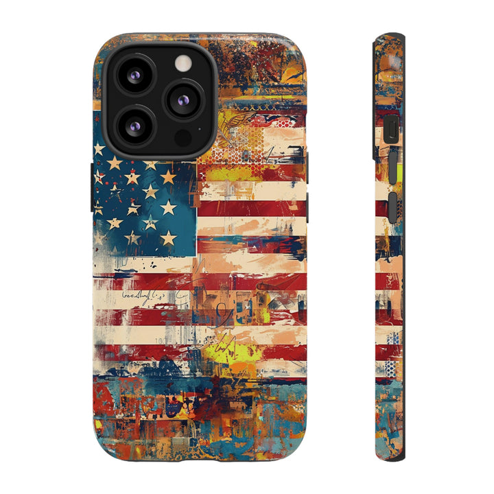 Impact Resistant, American Flag, Cute Phone Cases for Samsung S24, S23, S22, S21, IPhone 15 pro Iphone 14 pro Iphone 13 IPhone 12 Iphone 11 - Studio40ParkLane