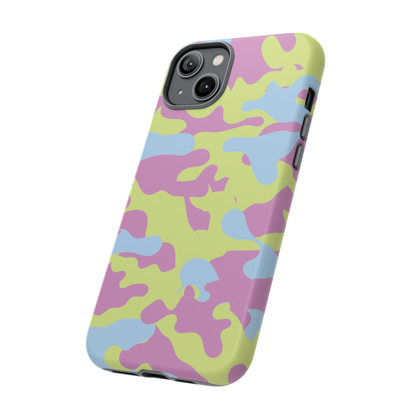 Cute IPhone Case | Spring Camouflage, iPhone 15 Case | iPhone 15 Pro Case, Iphone 14 Case, Iphone 14 Pro Max Case, Protective Iphone Case