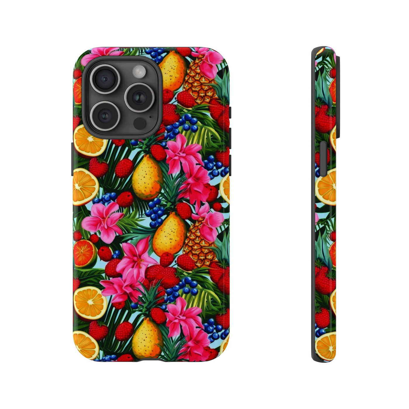 Cute Samsung Case | Cool Iphone Case | Summer Mixed Fruit, Samsung S24, S23, S22, S21, IPhone 15 Case | Iphone 14 Case, Iphone 13 Case