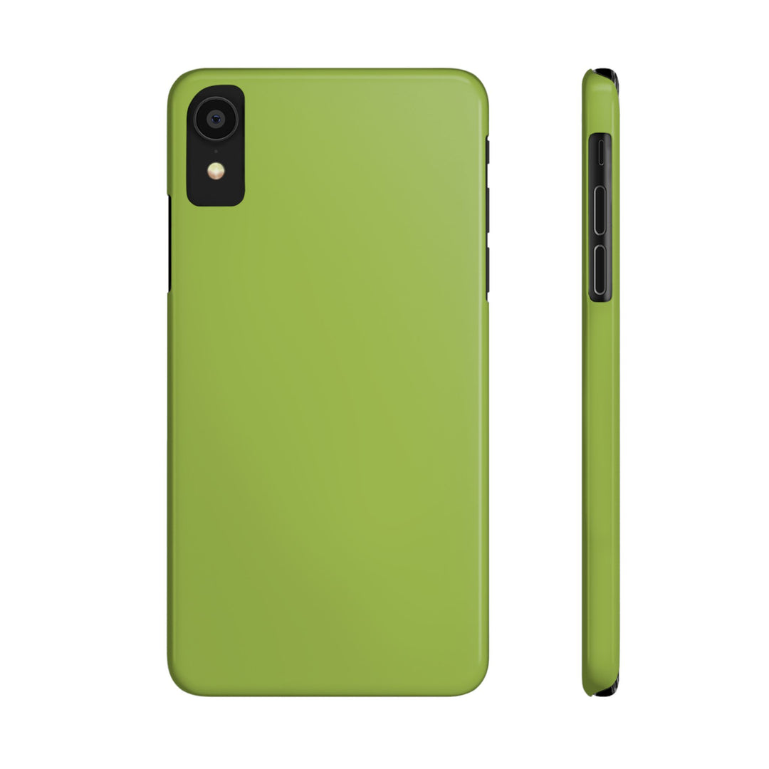 Slim Chartreuse Green Gift for Her Aesthetic Cute Phone Case for Iphone 16 - | iPhone 15 Pro Max Case | iPhone 14 Case 13 12 11 10 9 8 7 - Studio40ParkLane