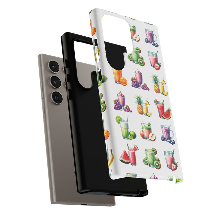 Cute Samsung Case | Cool Iphone Case | Tropical Summer Fruit Cocktail, Samsung S24, S23, S22, S21, IPhone 15 Case | Iphone 14 Case, Iphone 13 Case - Studio40ParkLane
