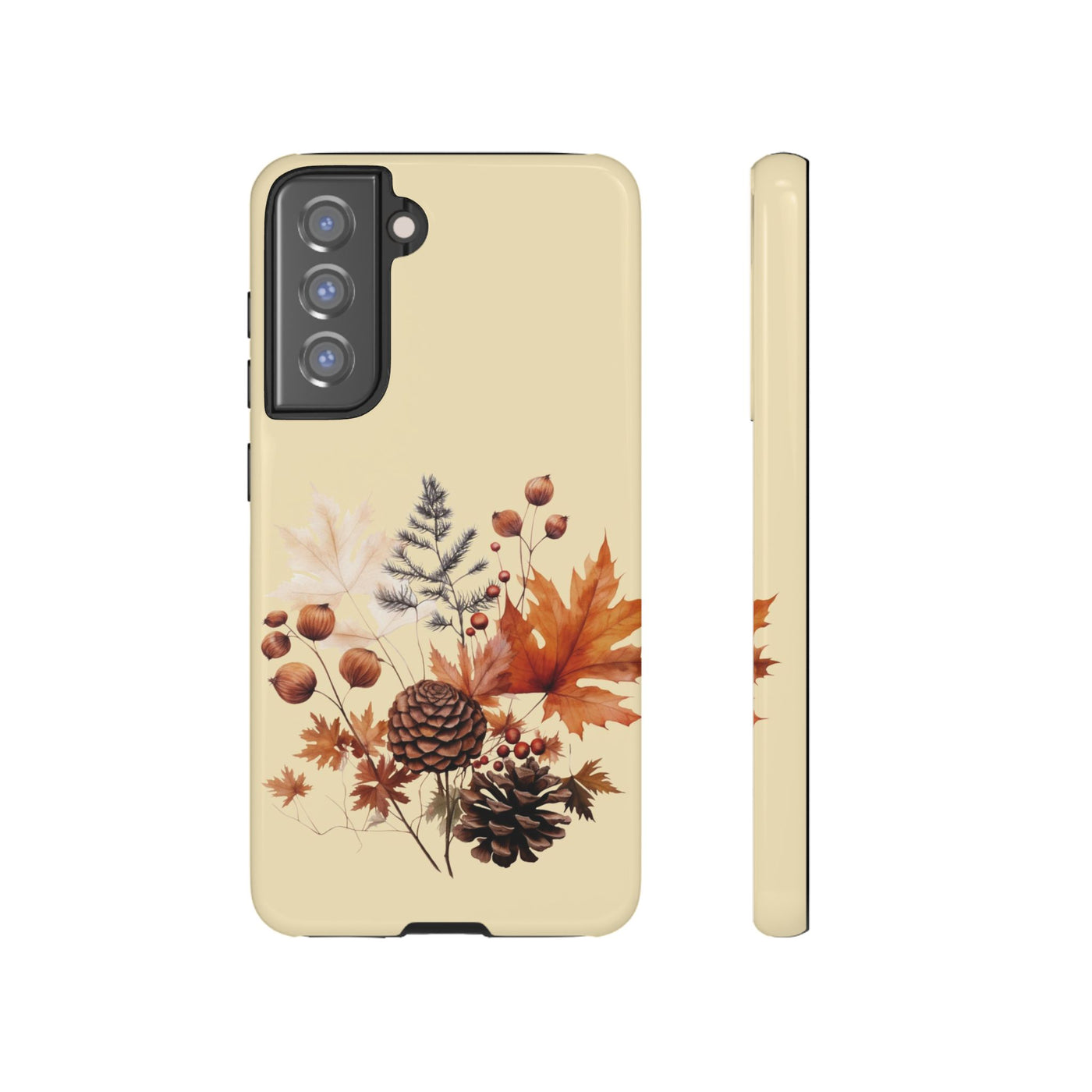 Fall Leaves Foliage Cute Phone Case for, Samsung Galaxy S24, S23, S22, S21, IPhone 16 Case | Iphone 15, Iphone 14, IPhone 13 Case Mom Dad Gift