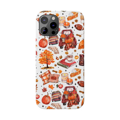 Cute Fall Phone Cases Gift for Her Coquette Collage for Iphone 16 | iPhone 15 Case | iPhone 15 Pro Max Case, Iphone 14 Case, Iphone 13, Slim