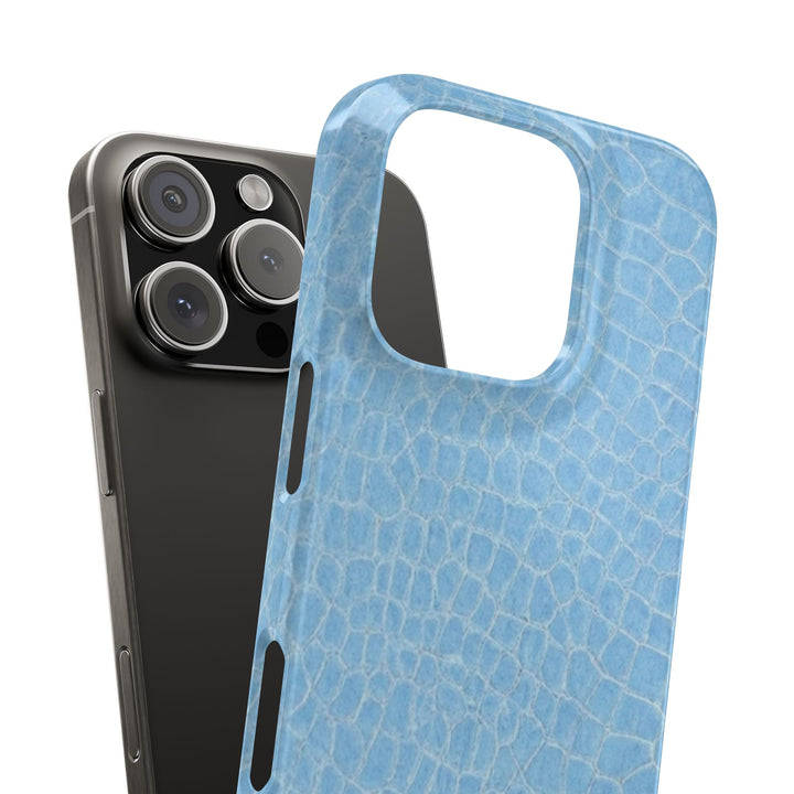 Slim Non Leather Blue Color Pattern Gift for Her Cute Phone Cases for Iphone 16 Pro Max | iPhone 15 Case | iPhone 15 Pro Max Case, Iphone 14, 13, 12, 11, 10, 8, 7 - Studio40ParkLane
