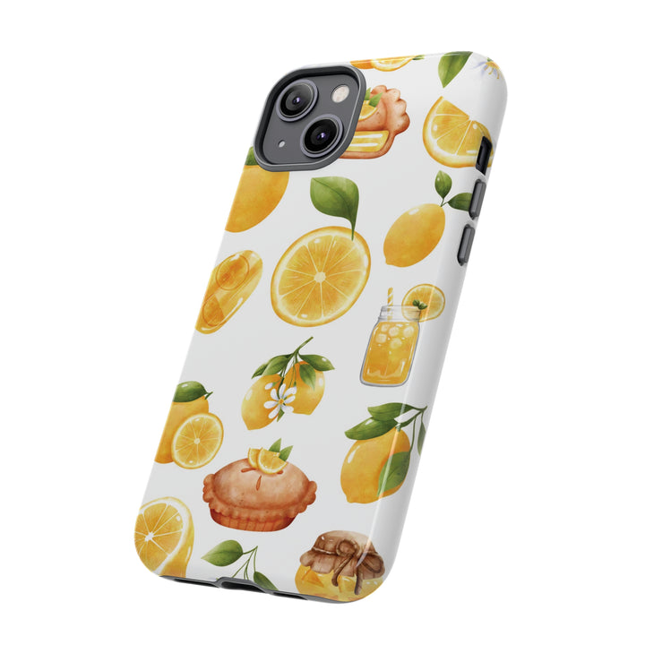 Cute IPhone Case | Summer Fruit Lemon, iPhone 15 Case | iPhone 15 Pro Case, Iphone 14 Case, Iphone 14 Pro Max Case, Protective Iphone Case - Studio40ParkLane