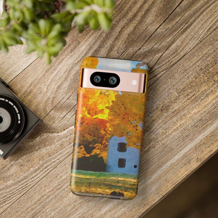Impact Resistant, Fall Leaves Watercolor, Cute Phone Cases for Samsung S24, S23, S22, S21, IPhone 15 pro Iphone 14 pro Iphone 13 IPhone 12 Iphone 11 - Studio40ParkLane