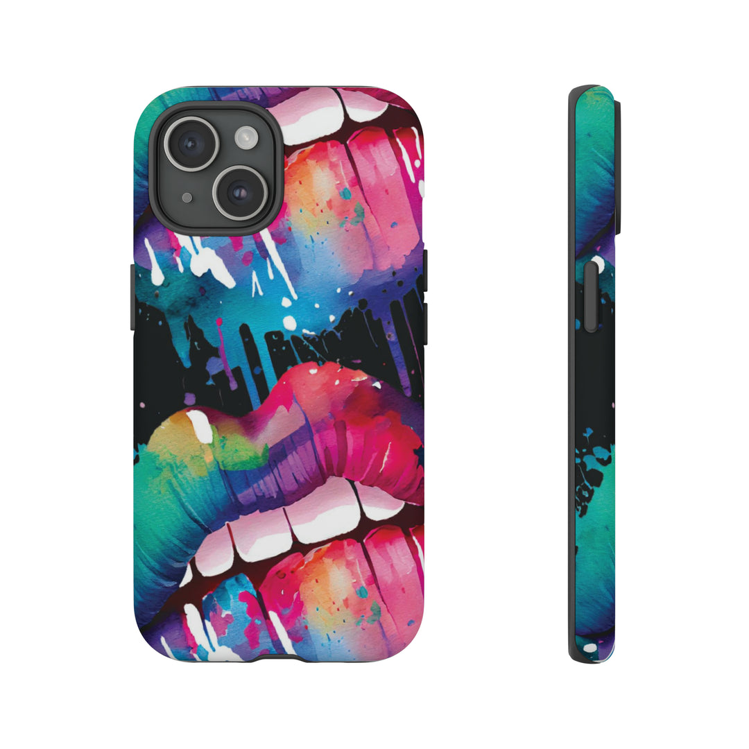 Cute IPhone Case | iPhone 15 Case | iPhone 15 Pro Max Case, Iphone 14 Case, Iphone 14 Pro Max Case IPhone Case for Art Lovers, Lips Smile - Studio40ParkLane