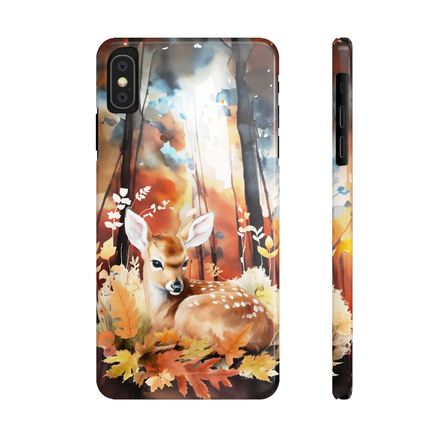 Fall Autumn Forest Deer Gift for Her Cute Phone Cases for Iphone 16 | iPhone 15 Case | iPhone 15 Pro Max Case, Iphone 14, Iphone 14 Pro Max, Iphone 13, Slim