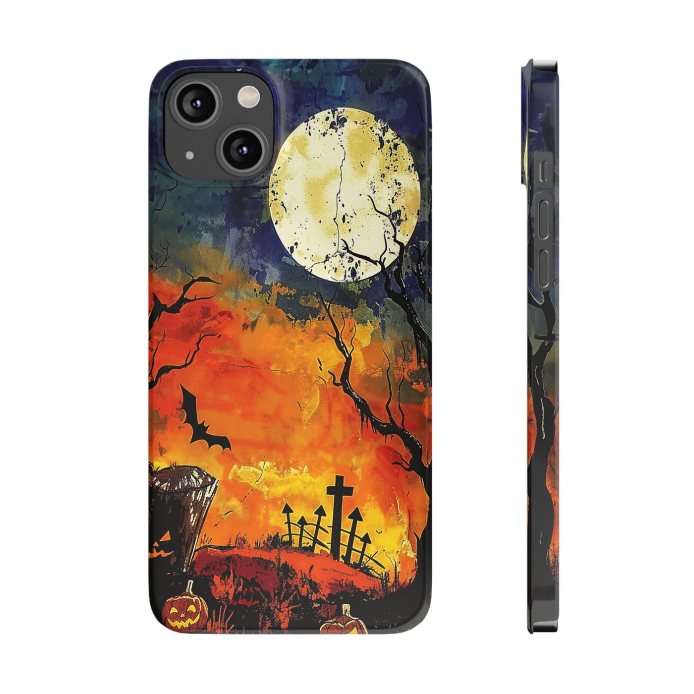 Slim Halloween Fall Gift Slim Cute Phone Cases for Iphone  | iPhone 15 Case | iPhone 15 Pro Max Case, Iphone 14, Iphone 14 Pro Max, Iphone 13