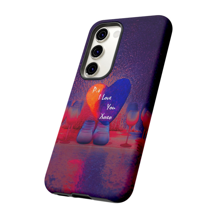 Cute Samsung Case | Cool Iphone Case | PS I love You - Heart, Samsung S24, S23, S22, S21, IPhone 15 Case | Iphone 14 Case, Iphone 13 Case - Studio40ParkLane