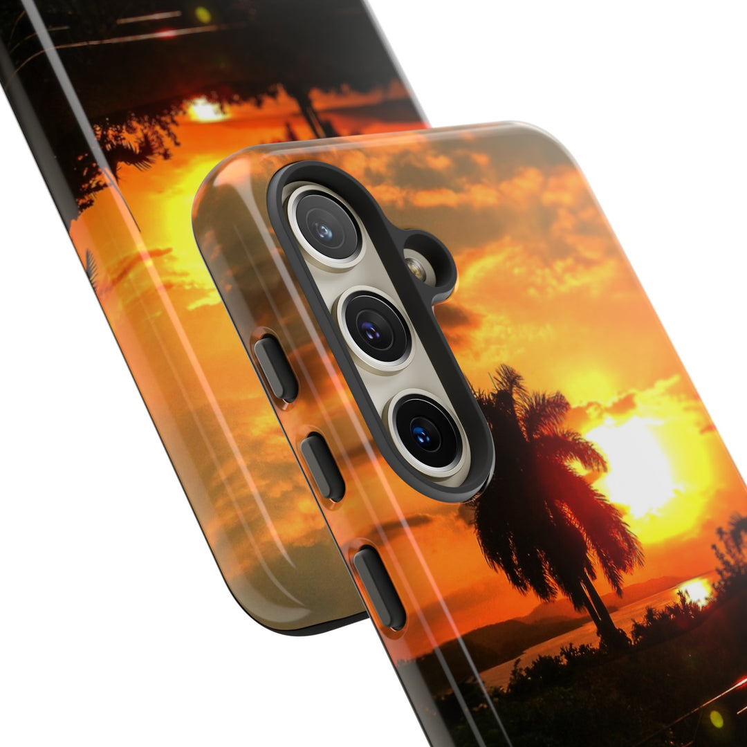 Cute Samsung Case | Cool Iphone Case | Summer Jamaica Pool Sunset, Samsung S24, S23, S22, S21, IPhone 15 Case | Iphone 14 Case, Iphone 13 Case - Studio40ParkLane