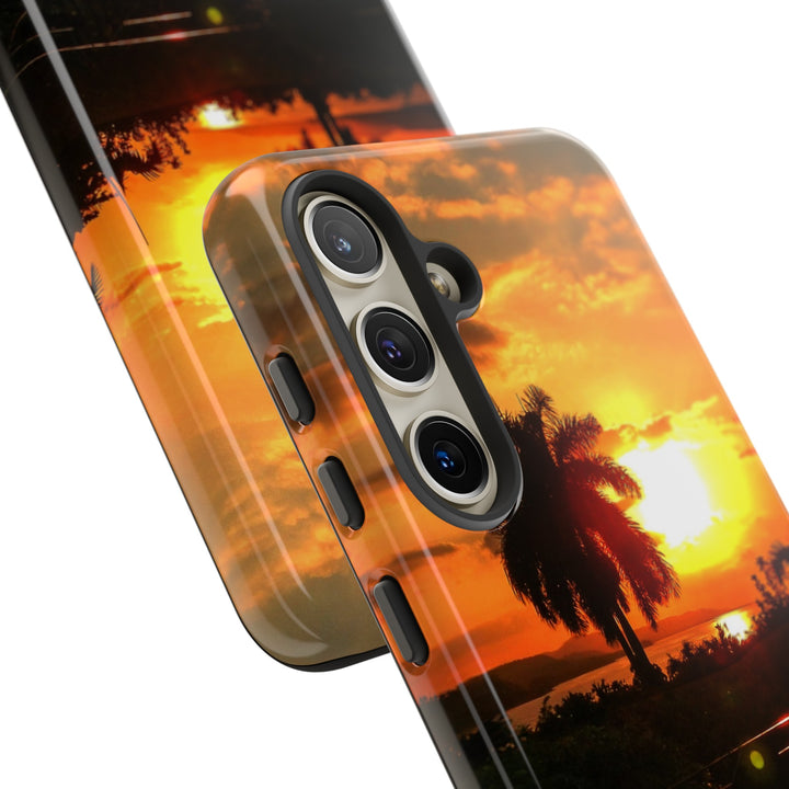 Cute Samsung Case | Cool Iphone Case | Summer Jamaica Pool Sunset, Samsung S24, S23, S22, S21, IPhone 15 Case | Iphone 14 Case, Iphone 13 Case - Studio40ParkLane