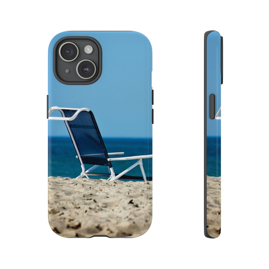 Cute Samsung Case | Cool Iphone Case | Summer Blue Beach Chair, Samsung S24, S23, S22, S21, IPhone 15 Case | Iphone 14 Case, Iphone 13 Case - Studio40ParkLane