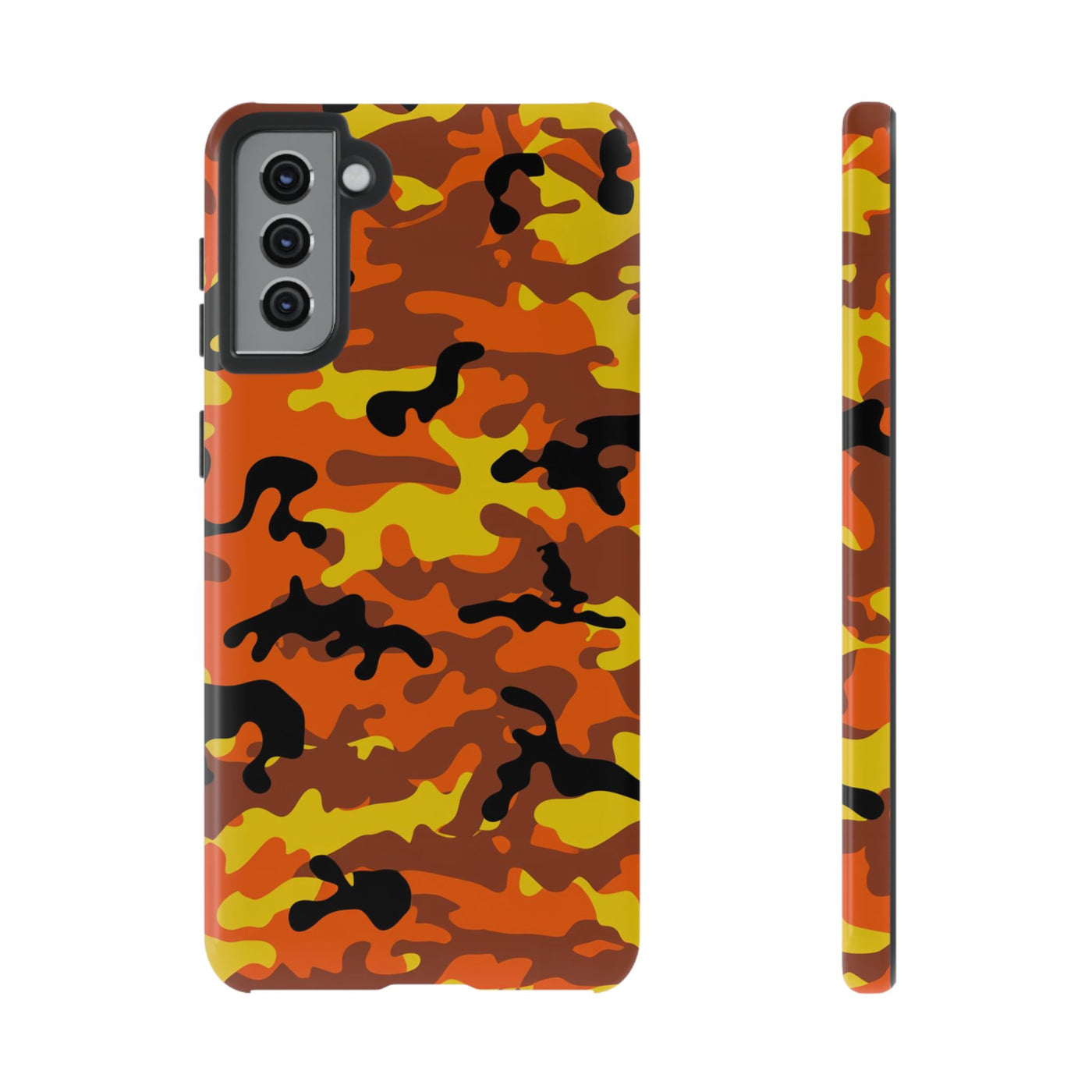 Impact Resistant, Fall camo Camouflage, Cute Phone Cases for Samsung S24, S23, S22, S21, IPhone 15 pro Iphone 14 pro Iphone 13 IPhone 12 Iphone 11