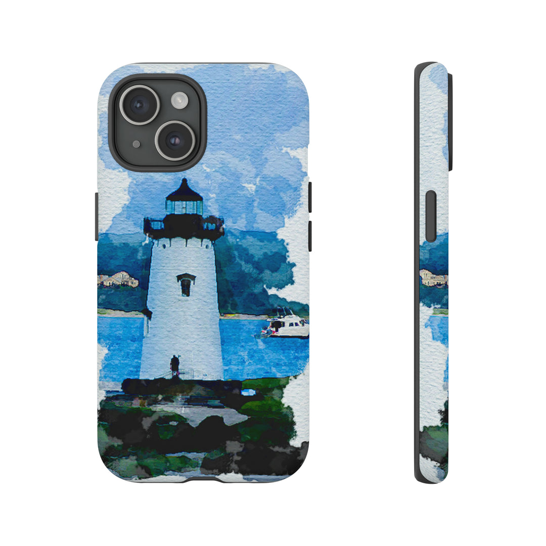 Cool Phone Case | Summer Lighthouse, For iPhone 15 Case | iPhone 15 Pro Case, Iphone 14 Case, Iphone 14 Pro Max Case, Protective Iphone Case - Studio40ParkLane
