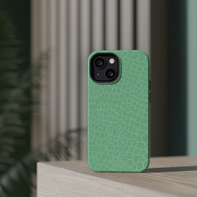 Non Leather Mint Color Pattern Magsafe Cute Phone Case for Iphone Gift for Her, | iPhone 15 Case | iPhone 15 Pro Max Case, Iphone 14, Iphone 14 Pro Max, Iphone 13, Iphone 16 - Studio40ParkLane