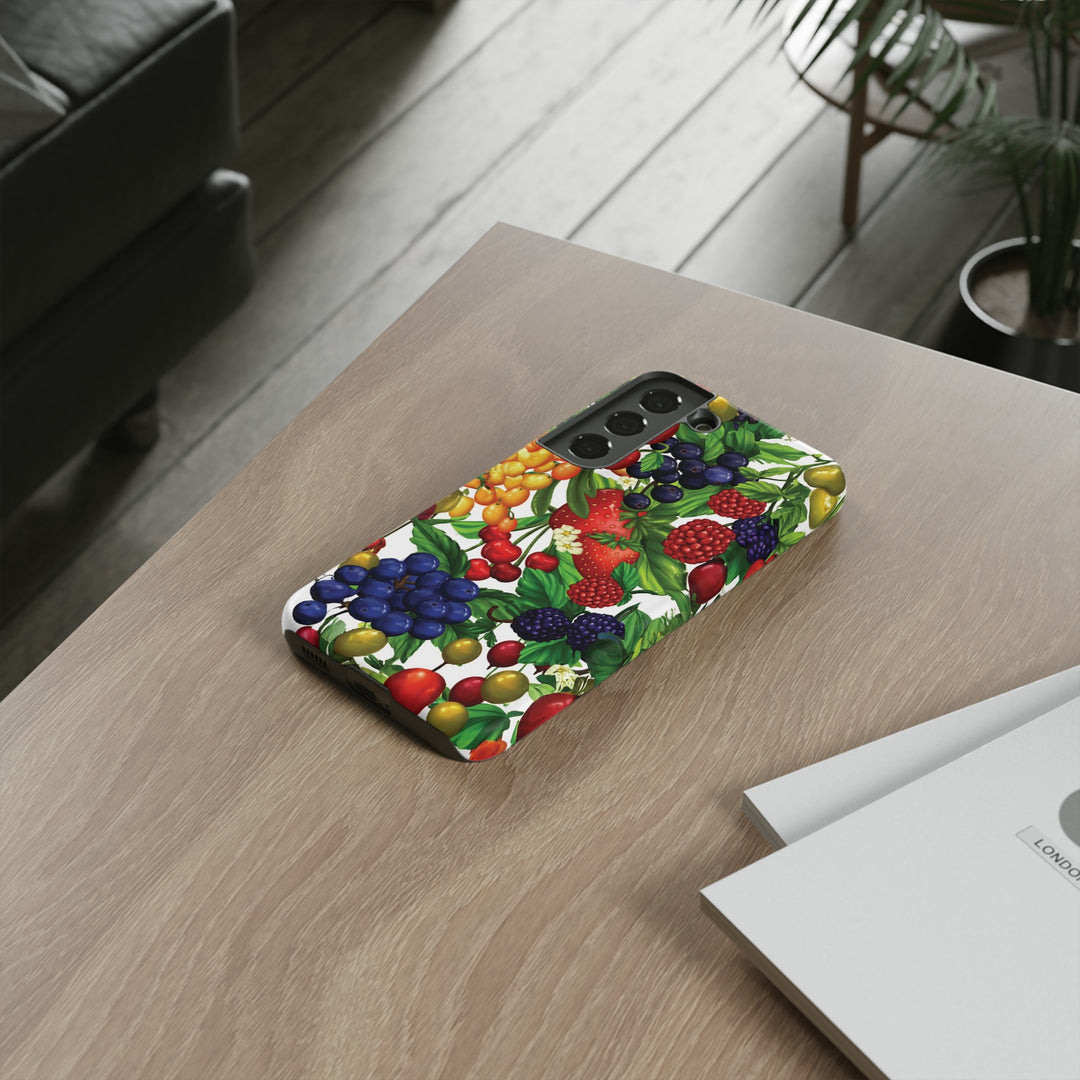 Cute Samsung Case | Cool Iphone Case | Summer Mixed Fruit, Samsung S24, S23, S22, S21, IPhone 15 Case | Iphone 14 Case, Iphone 13 Case - Studio40ParkLane